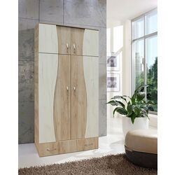 Dulap Marcel Prod 2U S 90x198 (Craft Oak Grey/Craft Oak White)