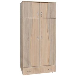 Dulap Marcel Prod 2U S 90x198 (Sonoma Oak/Sonoma Oak Truffle) Thumb