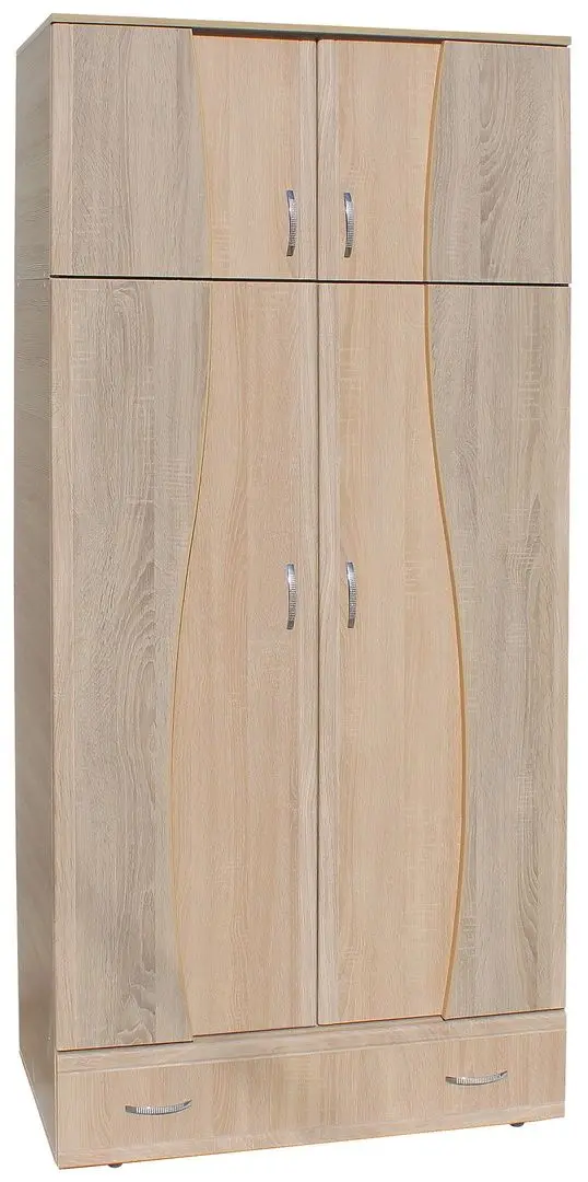 Dulap Marcel Prod 2U S 90x198 (Sonoma Oak/Sonoma Oak Truffle) - 3