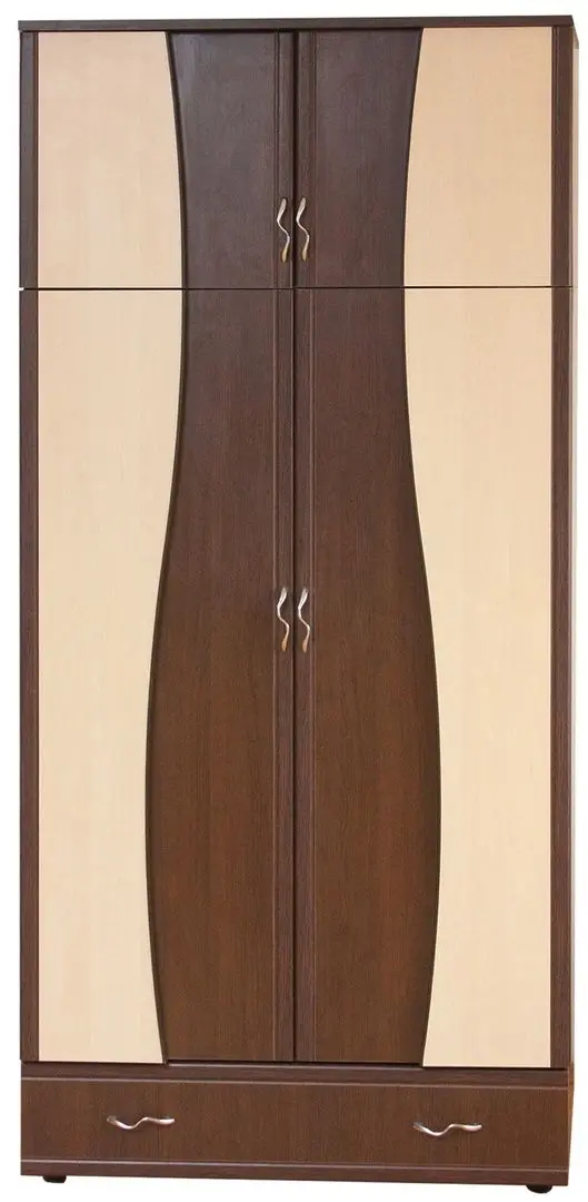 Dulap Marcel Prod 2U S 90x198 (Wenge/Birch)