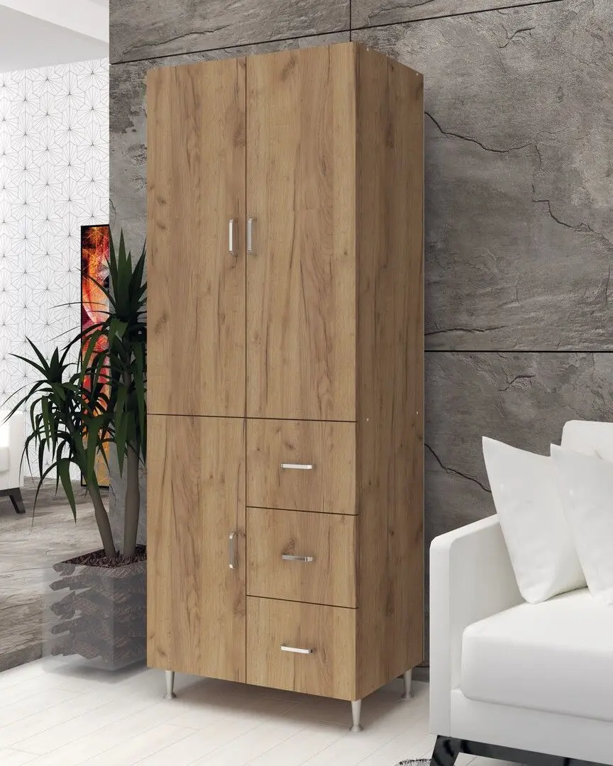 Dulap Marcel Prod 3U-3S 70 (Craft Oak Golden)