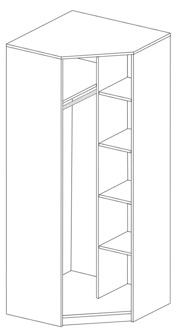 Шкаф Marcel Prod 3U RO (Cherry) - 4