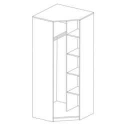 Dulap Marcel Prod 3U RO (Sonoma Oak) Thumb