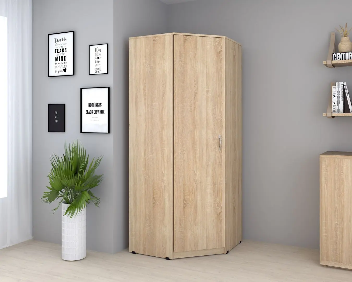 Dulap Marcel Prod 3U RO (Sonoma Oak)