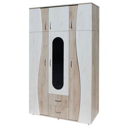 Шкаф Marcel Prod 3U S (Craft Oak Gray/Craft Oak White) Thumb