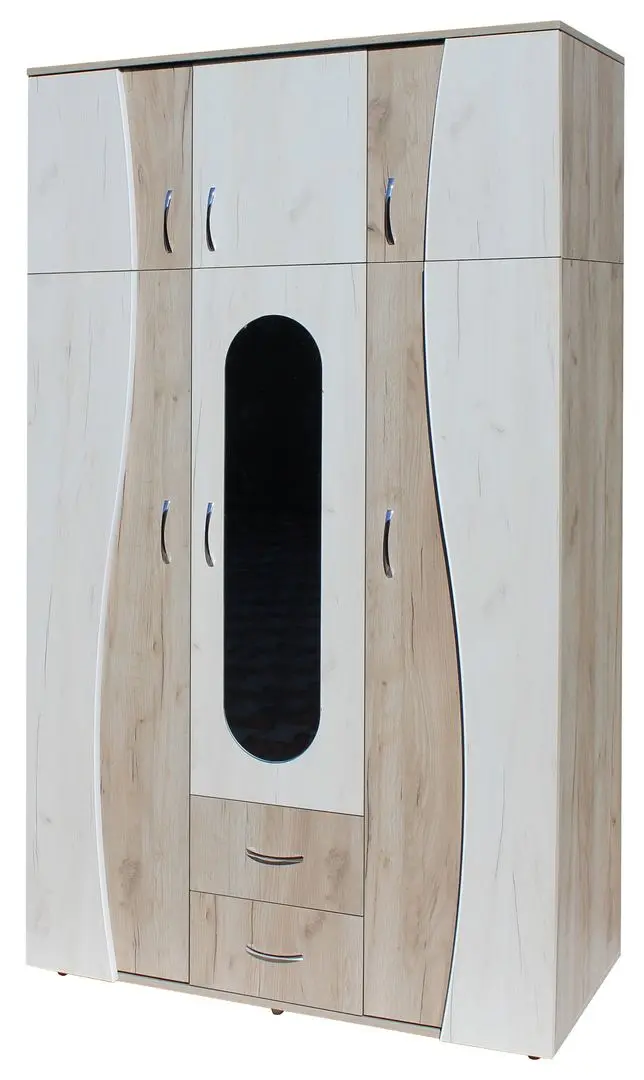 Шкаф Marcel Prod 3U S (Craft Oak Gray/Craft Oak White) - 2