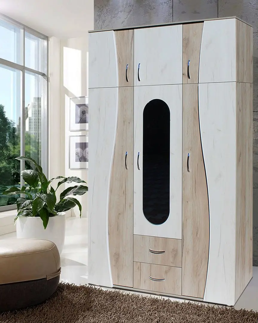 Шкаф Marcel Prod 3U S (Craft Oak Gray/Craft Oak White)