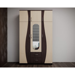 Dulap Marcel Prod 3U S FS (Wenge/Mesteacan) Thumb