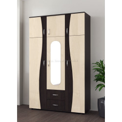 Dulap Marcel Prod 3U S FS (Wenge/Mesteacan)