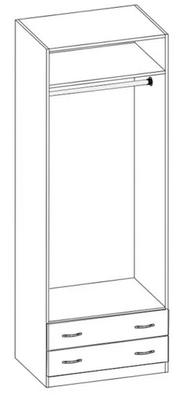 Шкаф Marcel Prod 4 RO (Sonoma Oak)