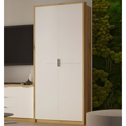 Шкаф MatroLuxe Aura №4 (Craft Oak Golden/White)