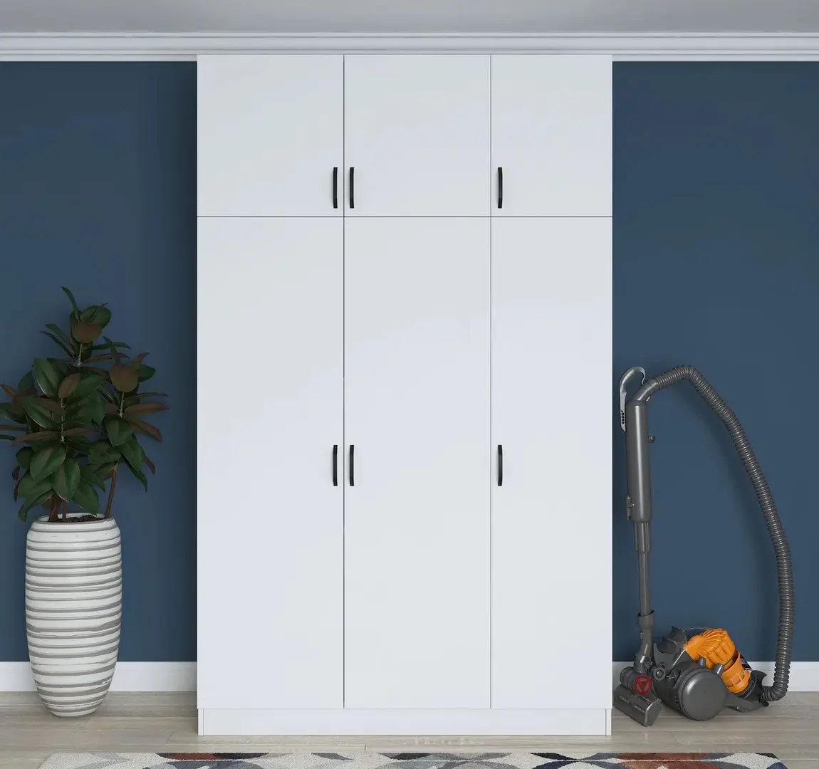 Шкаф Mirage Meble BA104 6D (White)