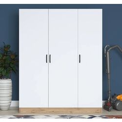 Шкаф Mirage Meble BA105 3D (Walnut/White)