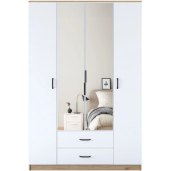 Шкаф Mirage Meble BA131 (Walnut/White) Thumb