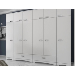 Шкаф Mirage Meble BA133 12D2S (White) Thumb