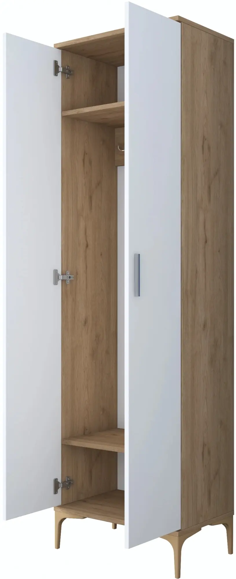 Шкаф Mirage Meble EA111 (Walnut/White)