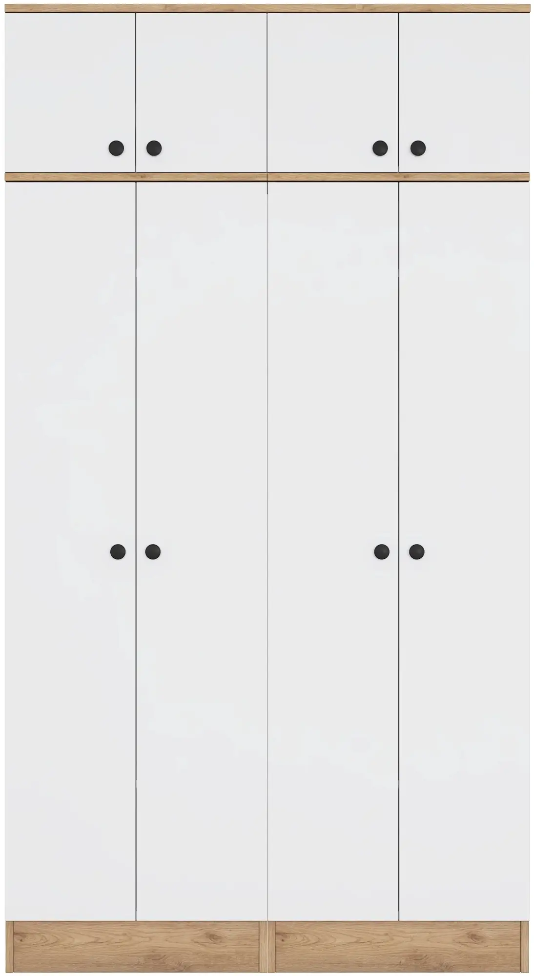 Шкаф Mirage Meble EA146 (Walnut/White)