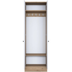 Шкаф Mirage Meble P6 M14 (White/Walnut) Thumb