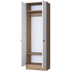 Шкаф Mirage Meble P6 M14 (White/Walnut) Thumb