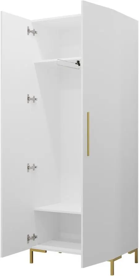 Dulap Mirjan24 Frunofta/Zilion (Black) - 2