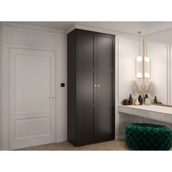 Dulap Mirjan24 Lewiosan 10/Manhattan Ryfel X 100 (Black)