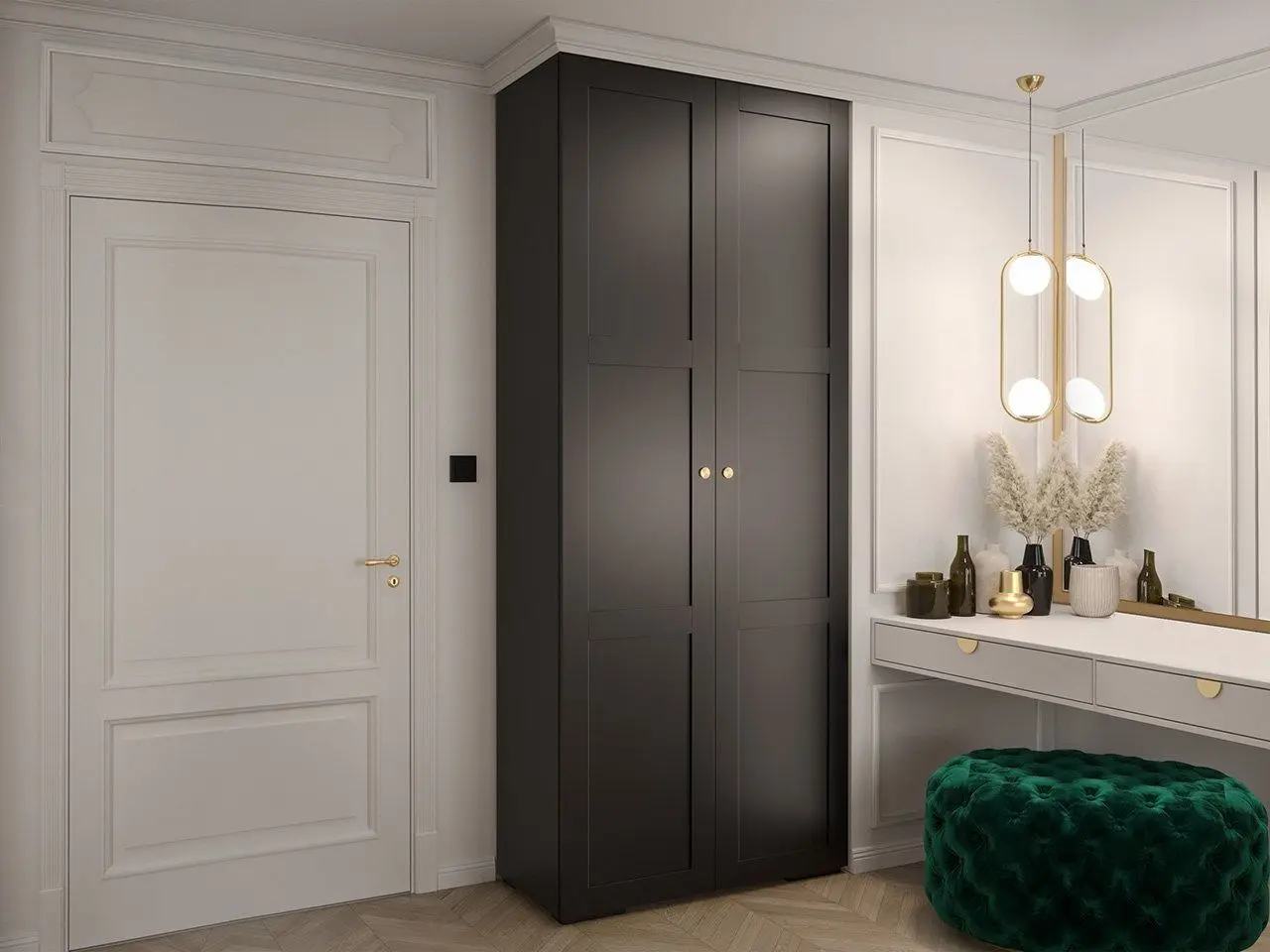 Dulap Mirjan24 Lewiosan 10/Manhattan Ryfel X 100 (Black)