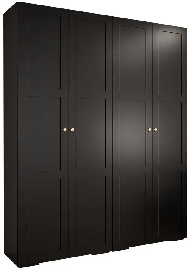 Шкаф Mirjan24 Lewiosan 10/Manhattan Ryfel X 200 (Black) - 3