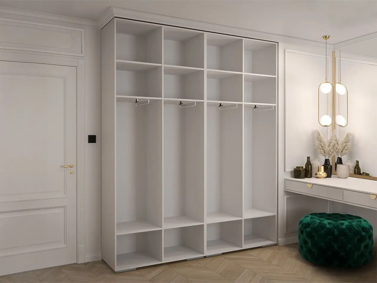 Dulap Mirjan24 Lewiosan 10/Manhattan Ryfel X 200 (White) - 4