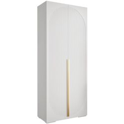 Dulap Mirjan24 Lewiosan 5/Manhattan Ryfel V 100 (White/Gold) Thumb