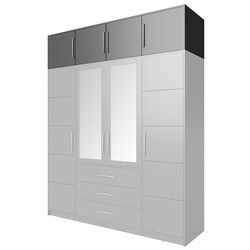 Dulap Mirjan24 Lily/Bali D4 cu modul (Graphite) Thumb