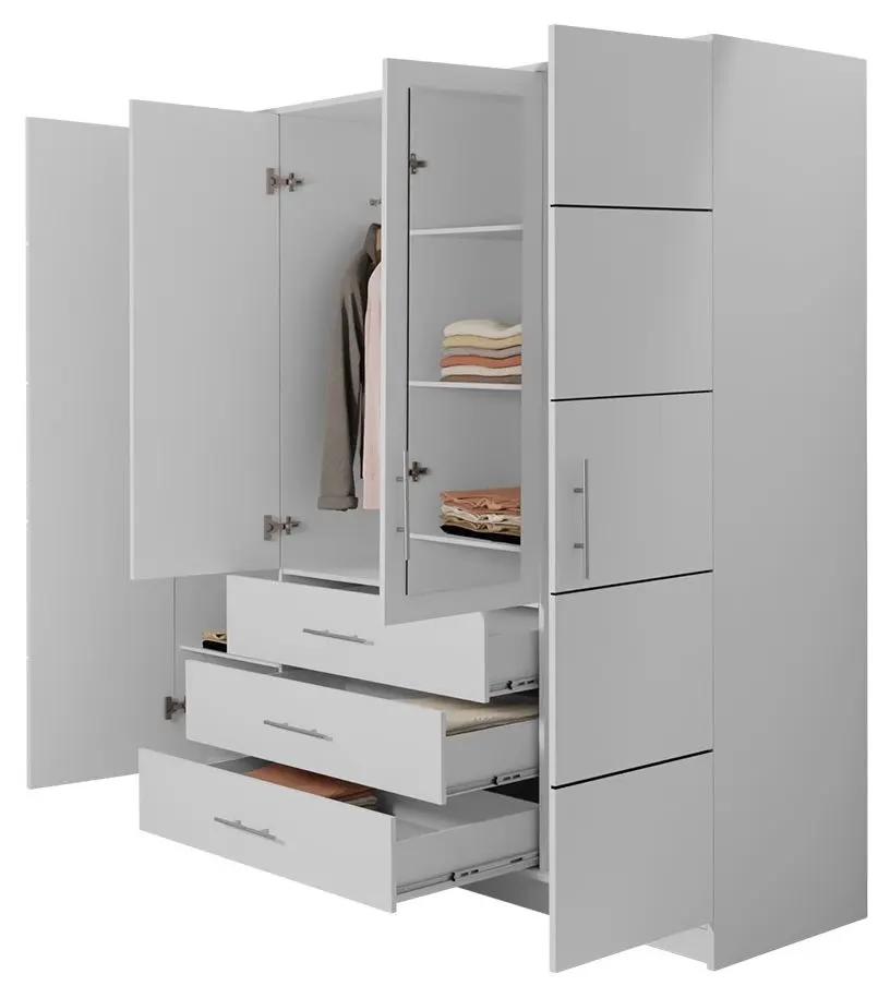 Dulap Mirjan24 Lily/Bali D4 cu modul (Graphite) - 3