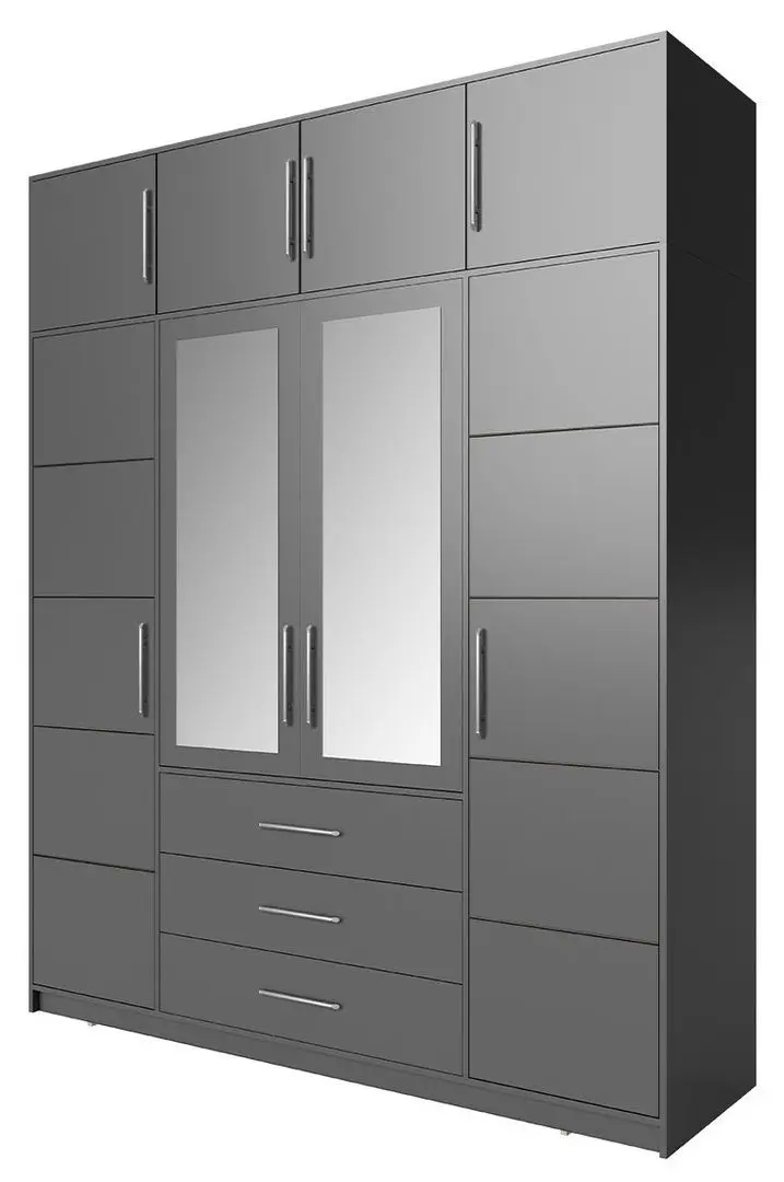 Dulap Mirjan24 Lily/Bali D4 cu modul (Graphite)