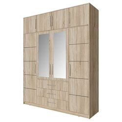 Dulap Mirjan24 Lily/Bali D4 с модулем (Sonoma Oak)