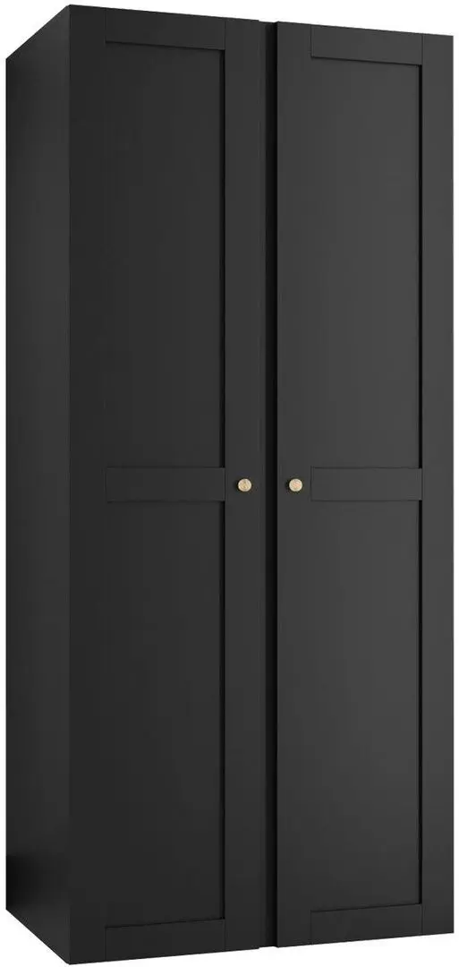 Dulap Mirjan24 Terospito 2D/Ramiro (Black)