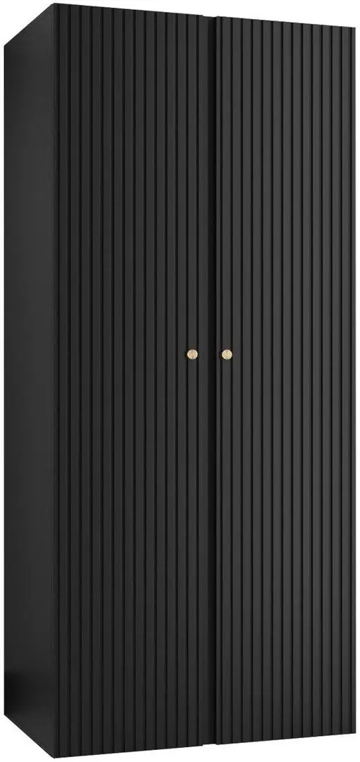 Dulap Mirjan24 Towiro Slim 2D/Orion (Black)