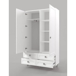 Dulap МЛ-Мебель Mira №28 1.2cm (White) Thumb