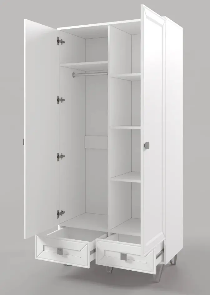 Dulap МЛ-Мебель Mira №29 1.0cm (White) - 2