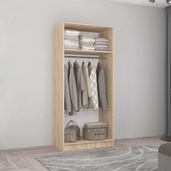 Dulap Mobildor Smart-Home bara 0.80x0.56x2.0 (Sonoma Oak/White) Thumb