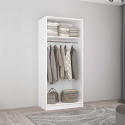 Dulap Mobildor Smart-Home bara 0.90x0.56x2.0 (White/Sonoma Oak) Thumb