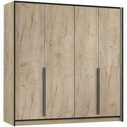 Dulap Modern Alex 200cm (Craft Oak Gray) Thumb