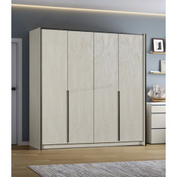 Dulap Modern Alex 200cm (Silk Stone)