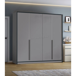 Dulap Modern Alex 200cm (Slate Gray)