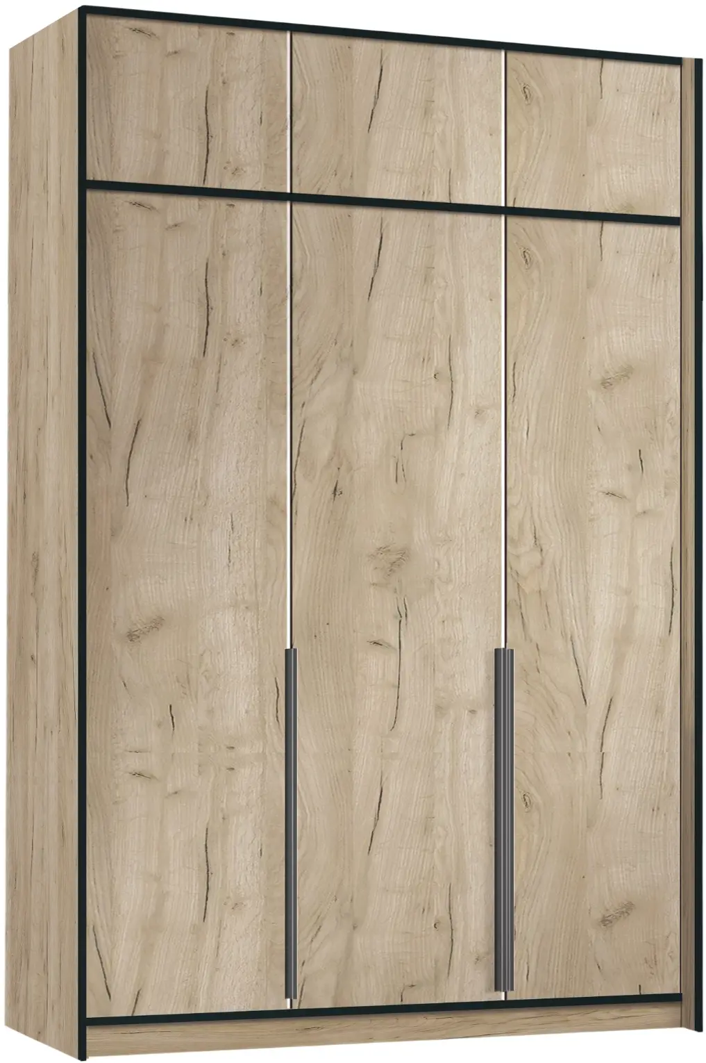 Dulap Modern Alex mezanin 150cm (Craft Oak Gray)