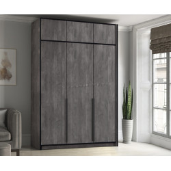 Dulap Modern Alex mezanin 150cm (Iron Stone)