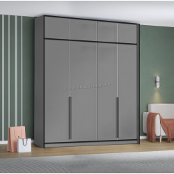 Dulap Modern Alex mezanin 200cm (Slate Gray)