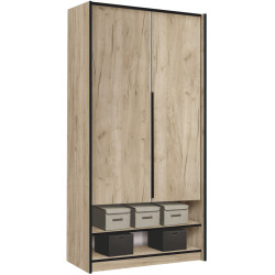Dulap Modern Alex nisa 100cm (Craft Oak Gray) Thumb