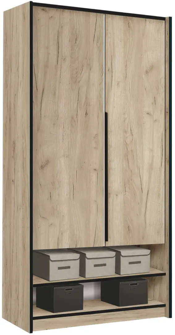 Dulap Modern Alex nisa 100cm (Craft Oak Gray)