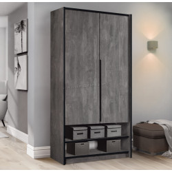 Dulap Modern Alex nisa 100cm (Iron Stone)