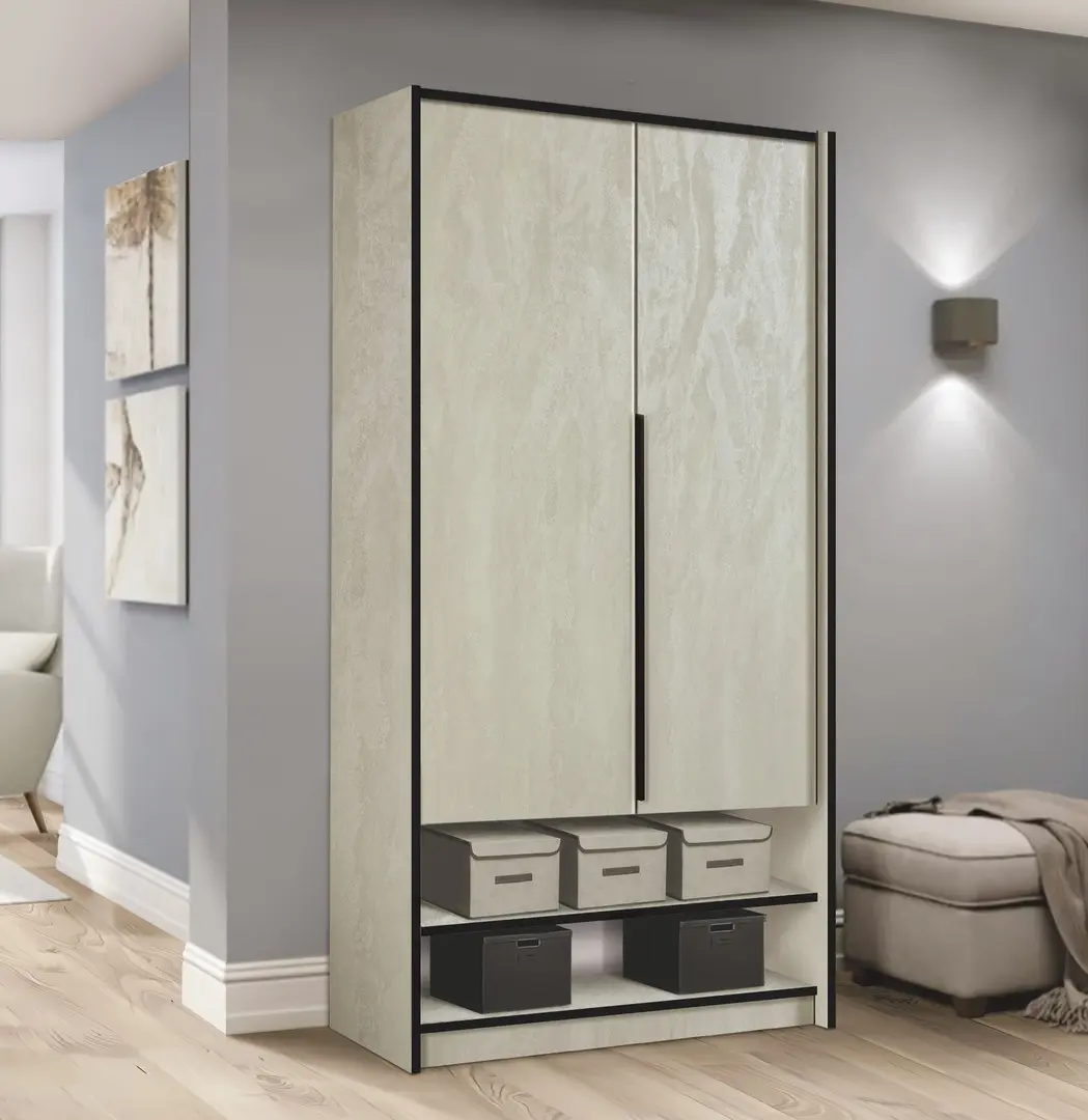 Шкаф Modern Alex ниша 100cm (Silk Stone)