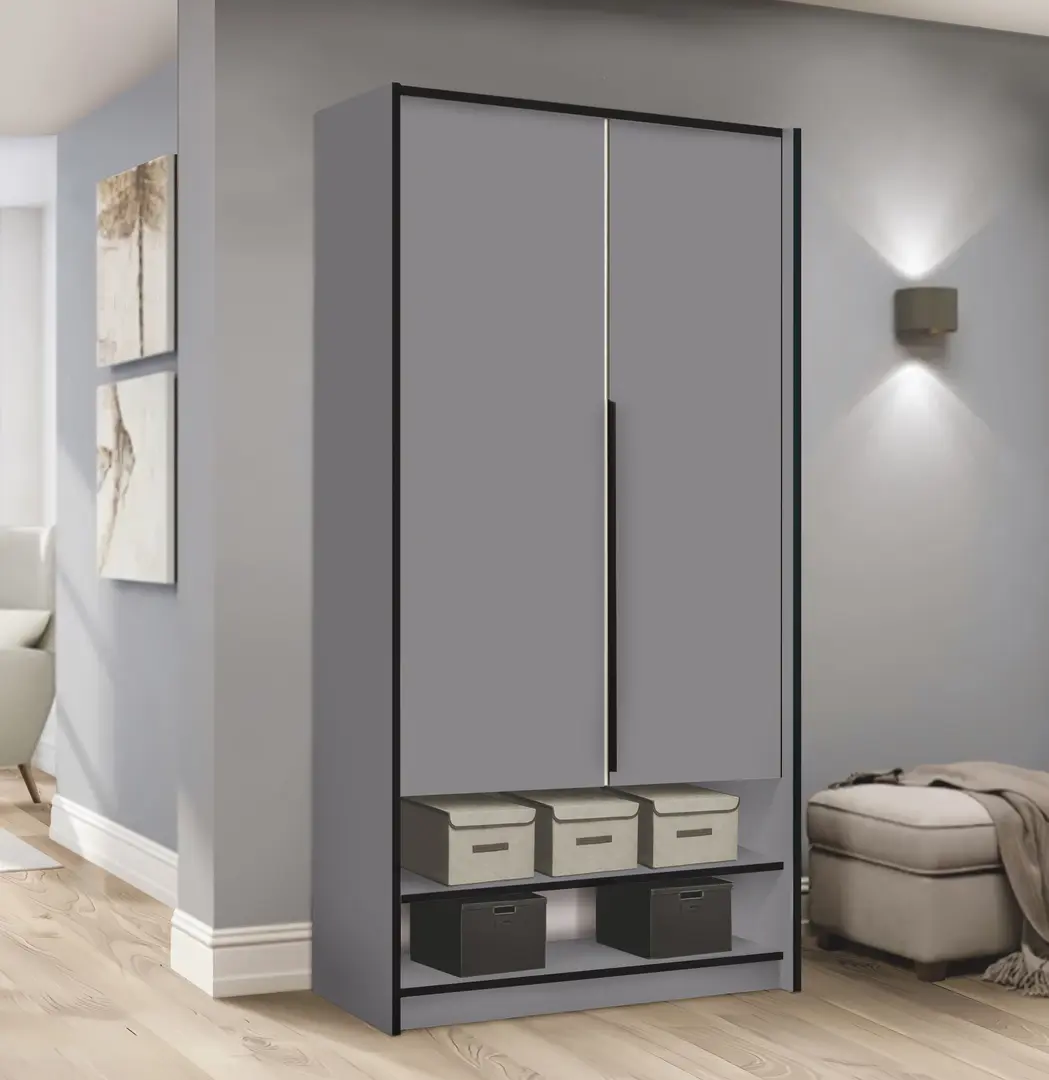 Dulap Modern Alex nisa 100cm (Slate Gray)